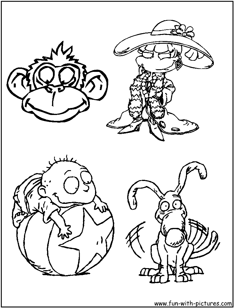 Dibujo gratuito Rugrats #52877 de la coleccion Dibujos Animados y Series Animadas para imprimir