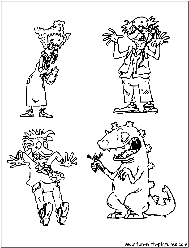 Dibujo gratuito Rugrats #52905 de la coleccion Dibujos Animados y Series Animadas para imprimir