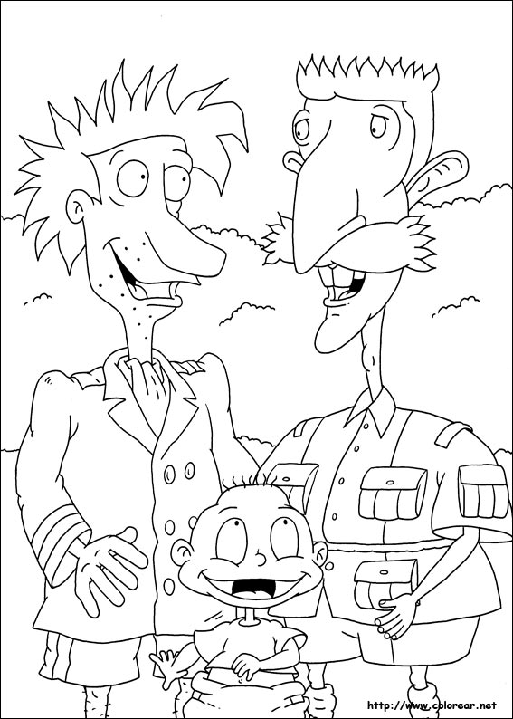 Dibujo gratuito Rugrats #52933 de la coleccion Dibujos Animados y Series Animadas para imprimir