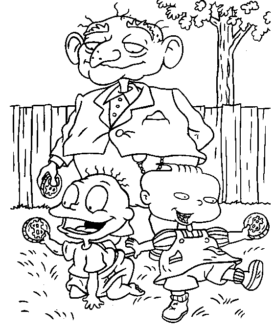 Dibujo gratuito Rugrats #52961 de la coleccion Dibujos Animados y Series Animadas para imprimir