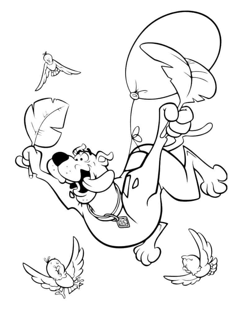 Dibujo gratuito Scooby Doo #196986 de la coleccion Dibujos Animados y Series Animadas para imprimir