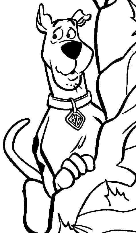 Dibujo gratuito Scooby Doo #197051 de la coleccion Dibujos Animados y Series Animadas para imprimir