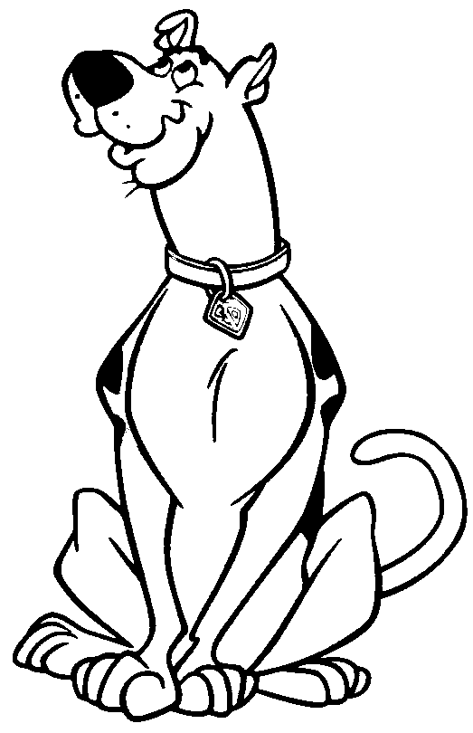 Dibujo gratuito Scooby Doo #31320 de la coleccion Dibujos Animados y Series Animadas para imprimir