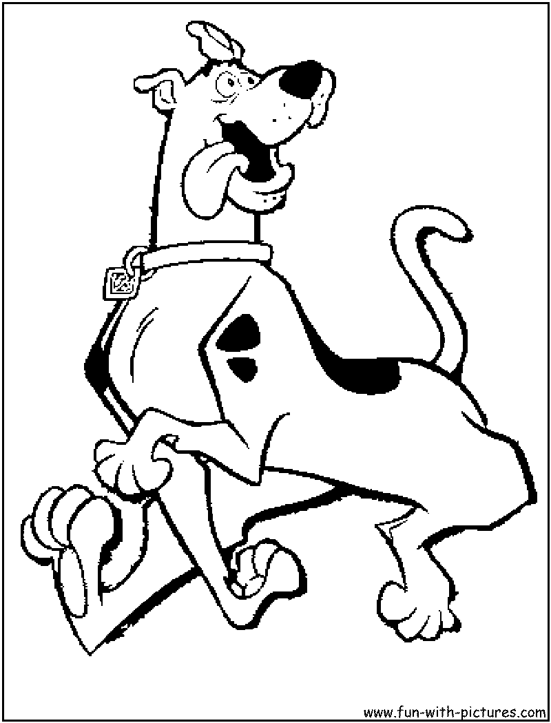 Dibujo gratuito Scooby Doo #31463 de la coleccion Dibujos Animados y Series Animadas para imprimir