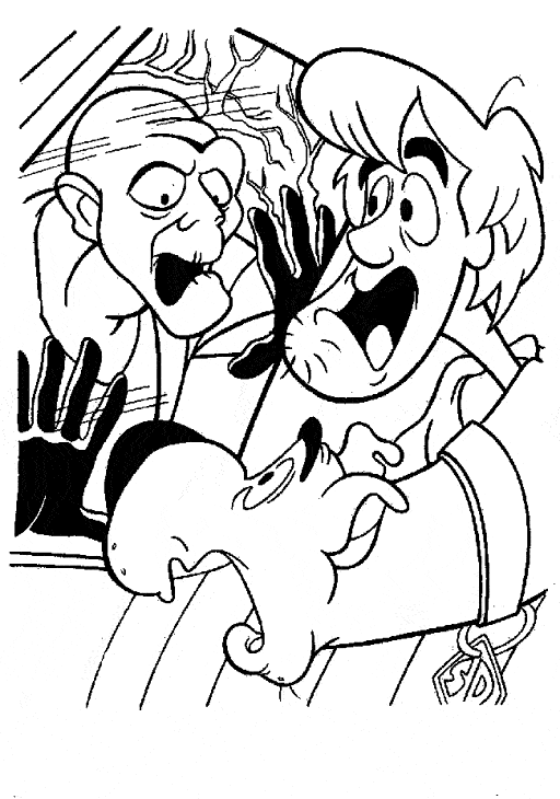Dibujo gratuito Scooby Doo #31557 de la coleccion Dibujos Animados y Series Animadas para imprimir