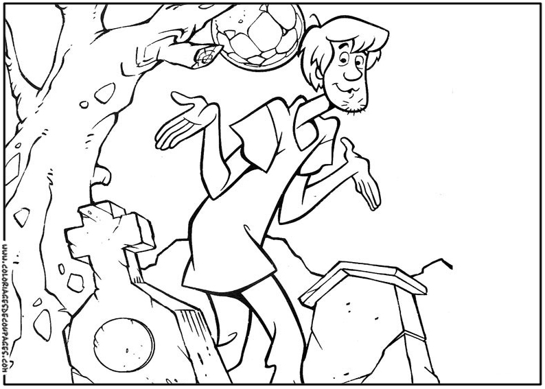 Dibujo gratuito Scooby Doo #31595 de la coleccion Dibujos Animados y Series Animadas para imprimir
