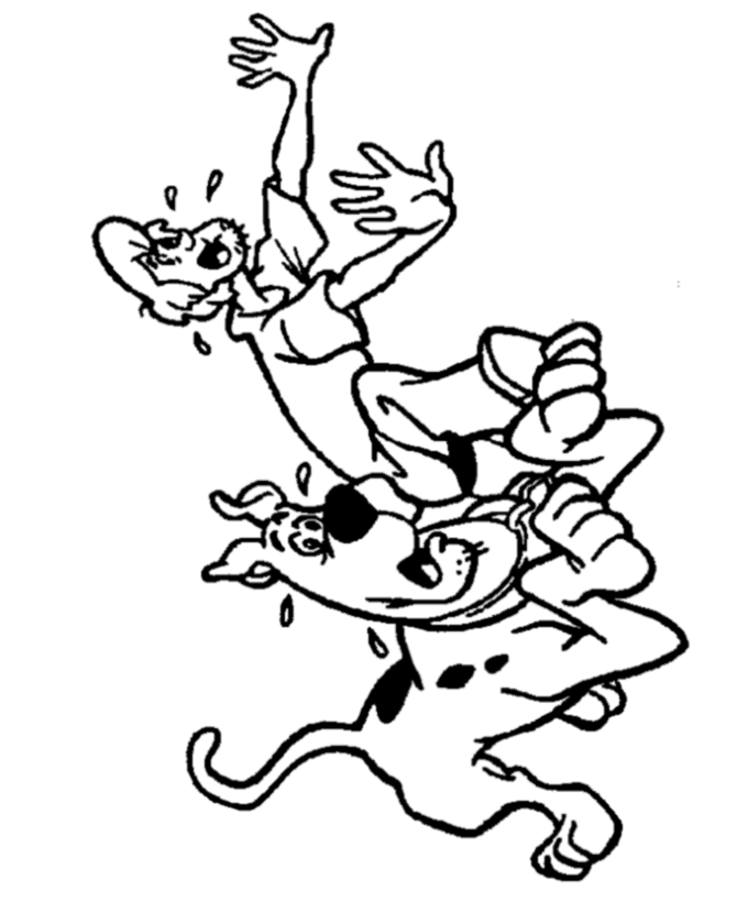 Dibujo gratuito Scooby Doo #31726 de la coleccion Dibujos Animados y Series Animadas para imprimir