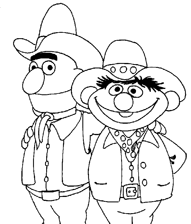 Dibujo gratuito Sesame Street #32077 de la coleccion Dibujos Animados y Series Animadas para imprimir