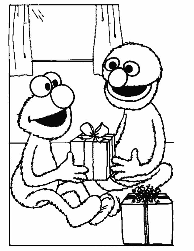 Dibujo gratuito Sesame Street #32082 de la coleccion Dibujos Animados y Series Animadas para imprimir