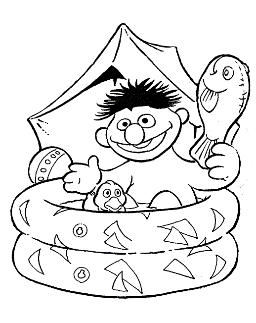 Dibujo gratuito Sesame Street #32112 de la coleccion Dibujos Animados y Series Animadas para imprimir