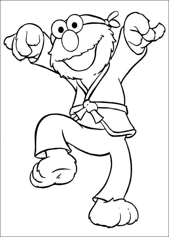 Dibujo gratuito Sesame Street #32132 de la coleccion Dibujos Animados y Series Animadas para imprimir