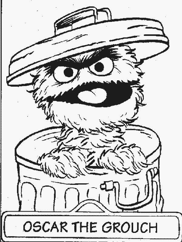 Dibujo gratuito Sesame Street #32151 de la coleccion Dibujos Animados y Series Animadas para imprimir