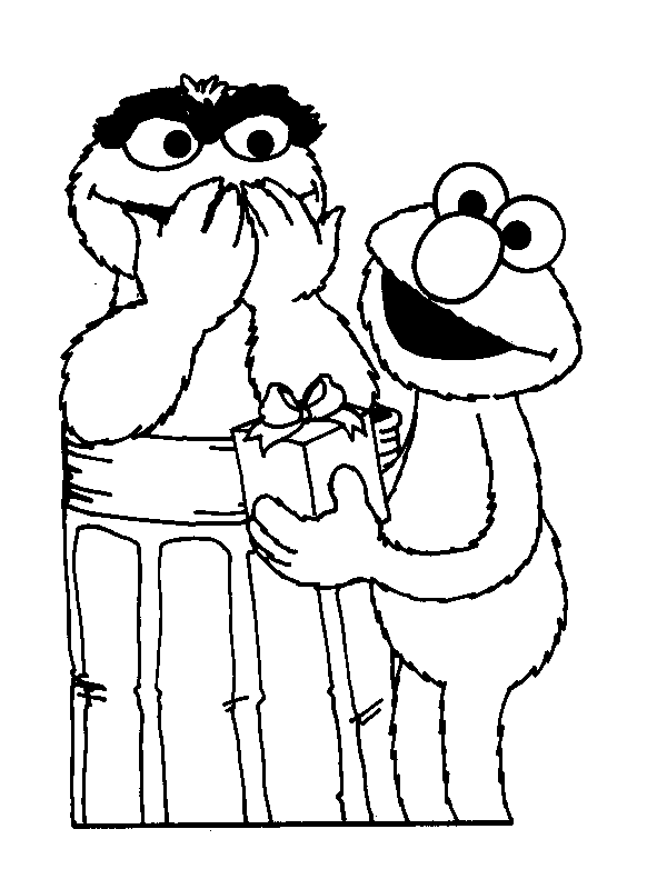 Dibujo gratuito Sesame Street #32283 de la coleccion Dibujos Animados y Series Animadas para imprimir