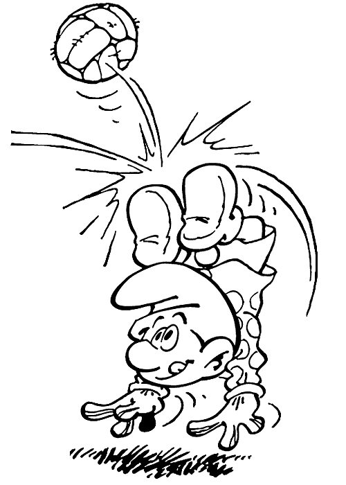 Dibujo gratuito Smurfs #34747 de la coleccion Dibujos Animados y Series Animadas para imprimir