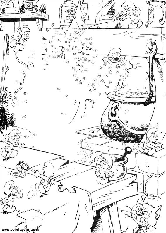 Dibujo gratuito Smurfs #34834 de la coleccion Dibujos Animados y Series Animadas para imprimir