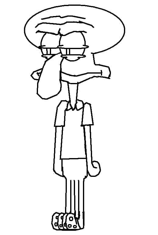 Dibujo gratuito SpongeBob SquarePants #195152 de la coleccion Dibujos Animados y Series Animadas para imprimir