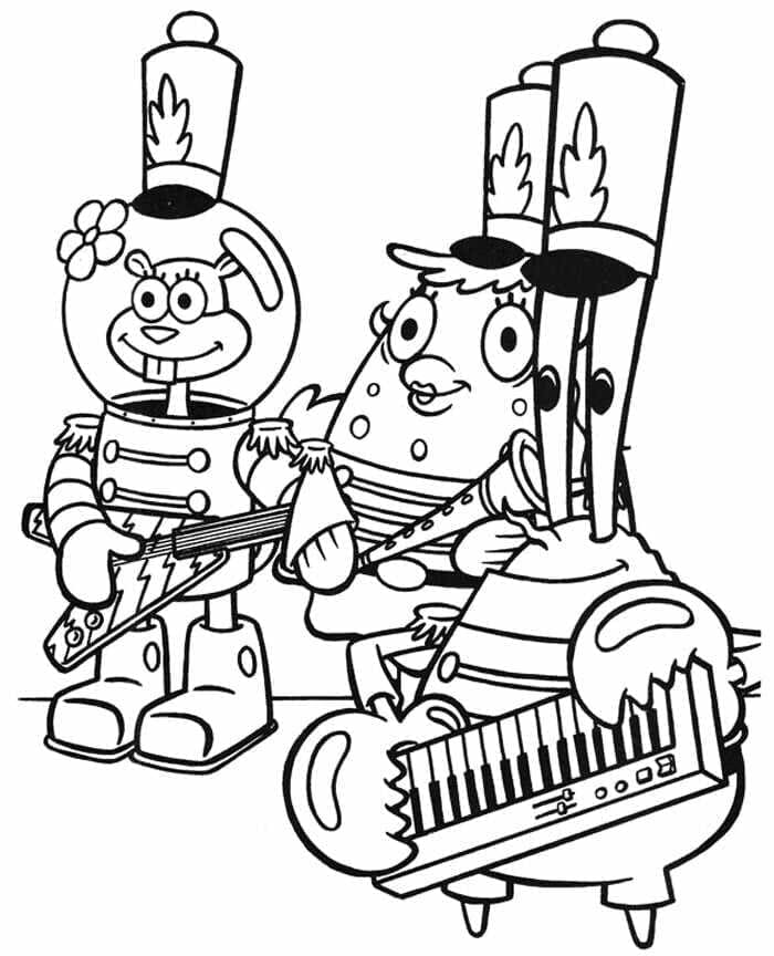Dibujo gratuito SpongeBob SquarePants #195157 de la coleccion Dibujos Animados y Series Animadas para imprimir
