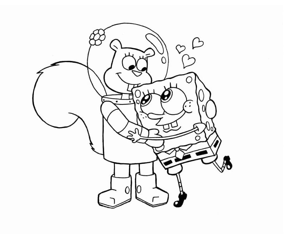 Dibujo gratuito SpongeBob SquarePants #195173 de la coleccion Dibujos Animados y Series Animadas para imprimir