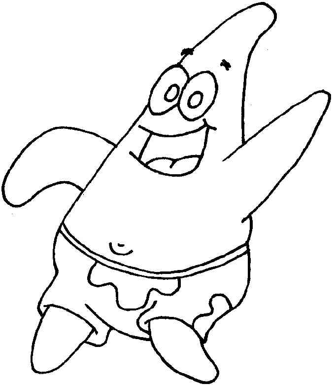Dibujo gratuito SquareBob SquarePants #33559 de la coleccion Dibujos Animados y Series Animadas para imprimir