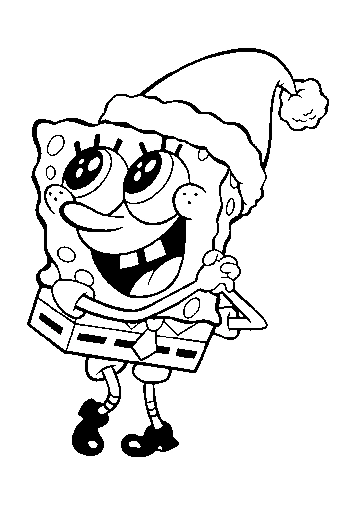 Dibujo gratuito SquareBob SquarePants #33585 de la coleccion Dibujos Animados y Series Animadas para imprimir