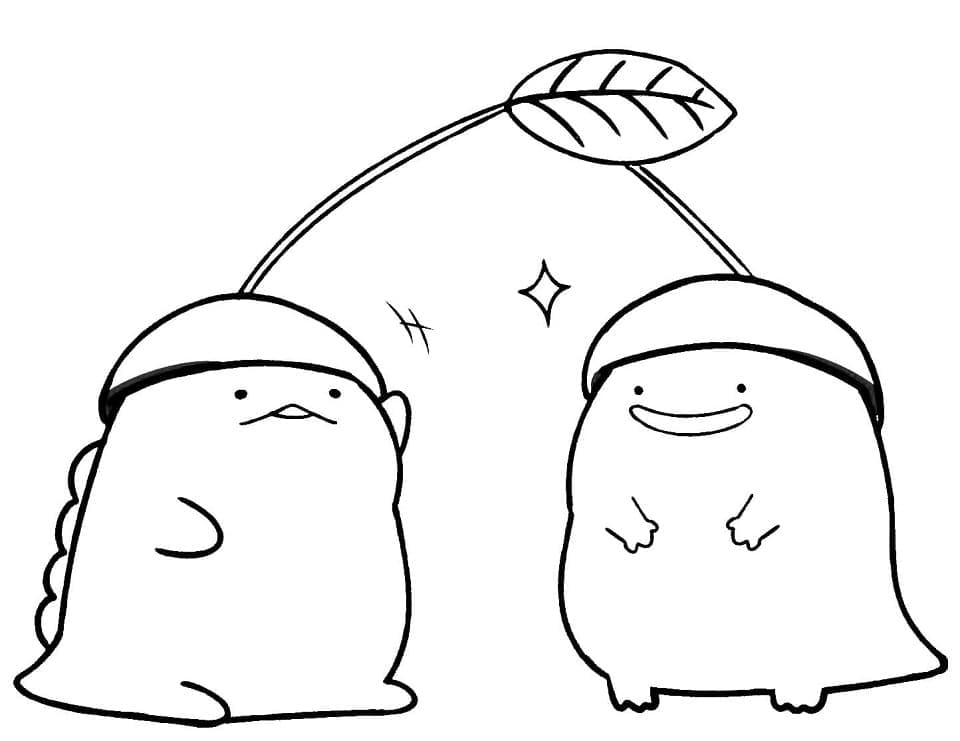 Dibujo gratuito Sumikko Gurashi #211513 de la coleccion Dibujos Animados y Series Animadas para imprimir