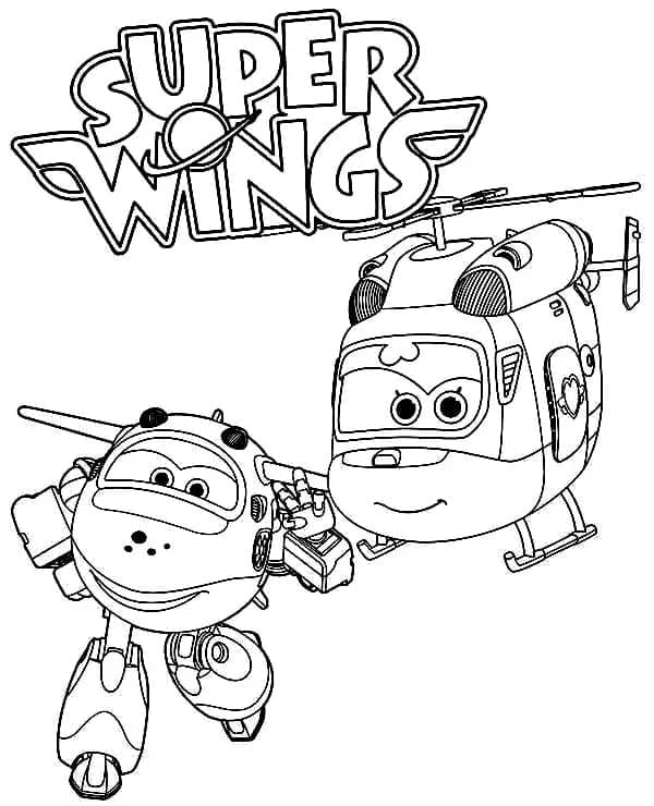 Dibujo gratuito Super Wings #196657 de la coleccion Dibujos Animados y Series Animadas para imprimir