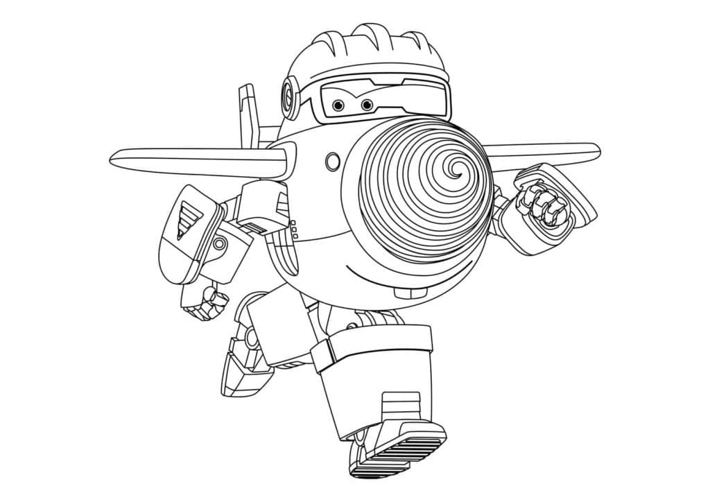 Dibujo gratuito Super Wings #196666 de la coleccion Dibujos Animados y Series Animadas para imprimir