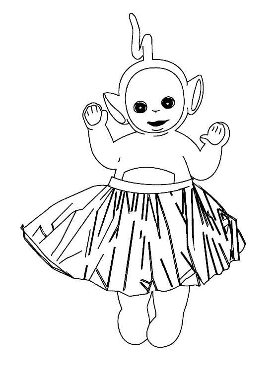 Dibujo gratuito Teletubbies #186011 de la coleccion Dibujos Animados y Series Animadas para imprimir