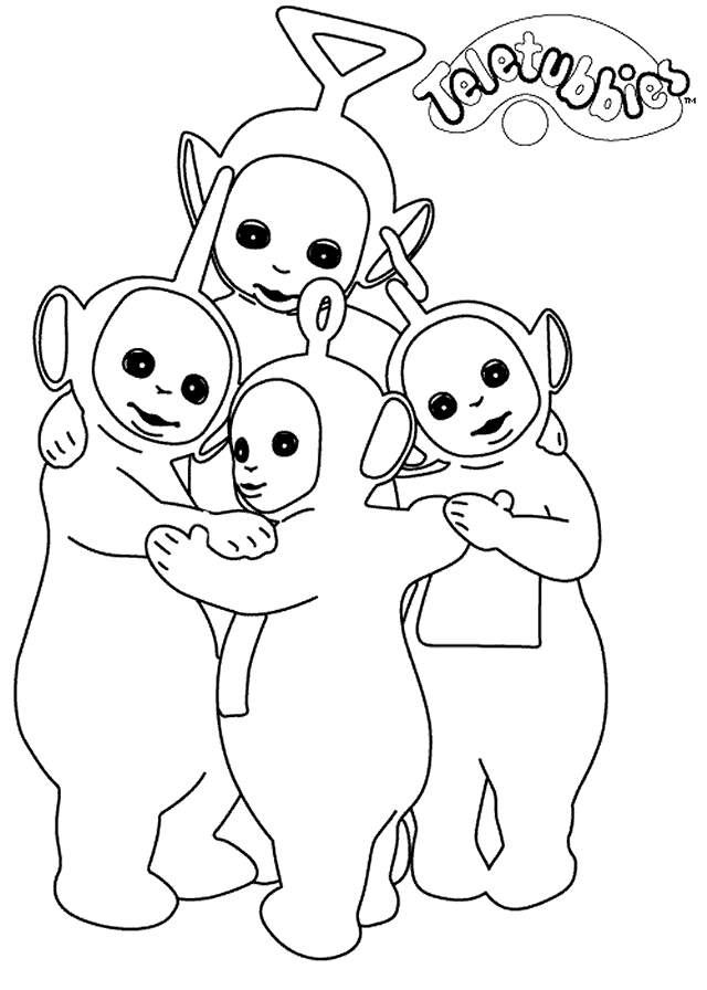 Dibujo gratuito Teletubbies #49664 de la coleccion Dibujos Animados y Series Animadas para imprimir
