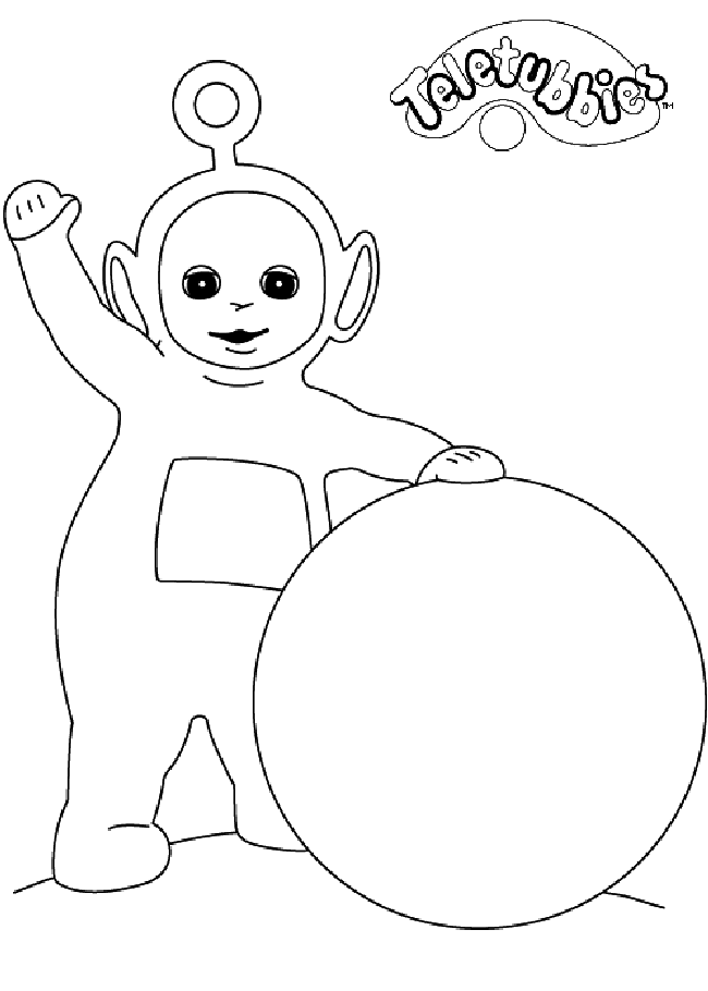 Dibujo gratuito Teletubbies #49669 de la coleccion Dibujos Animados y Series Animadas para imprimir