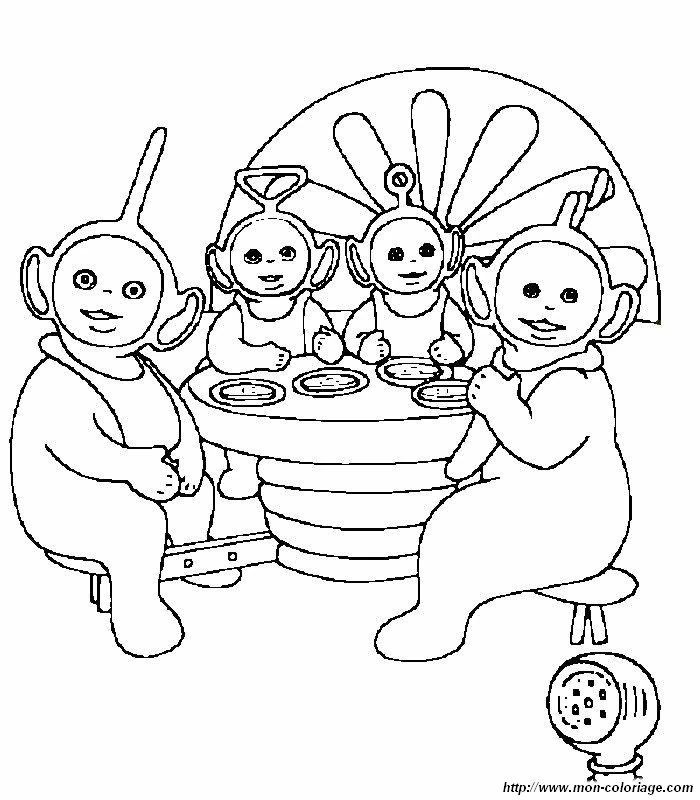 Dibujo gratuito Teletubbies #49743 de la coleccion Dibujos Animados y Series Animadas para imprimir