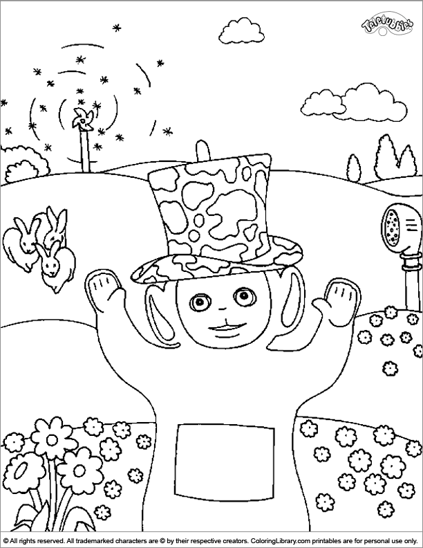 Dibujo gratuito Teletubbies #49748 de la coleccion Dibujos Animados y Series Animadas para imprimir