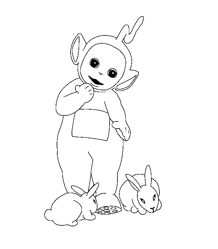 Dibujo gratuito Teletubbies #49812 de la coleccion Dibujos Animados y Series Animadas para imprimir