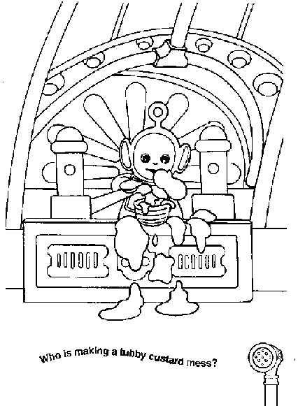 Dibujo gratuito Teletubbies #49871 de la coleccion Dibujos Animados y Series Animadas para imprimir