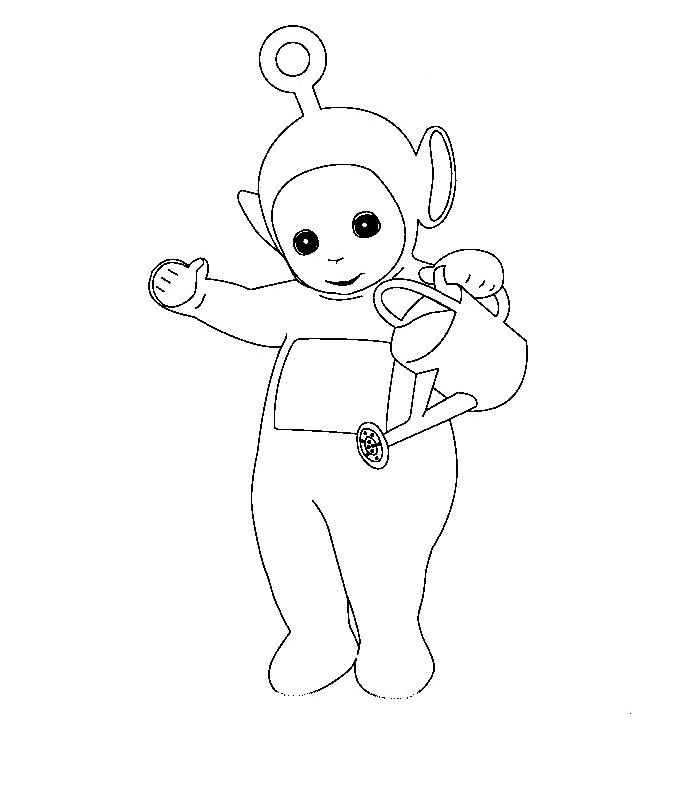 Dibujo gratuito Teletubbies #49940 de la coleccion Dibujos Animados y Series Animadas para imprimir