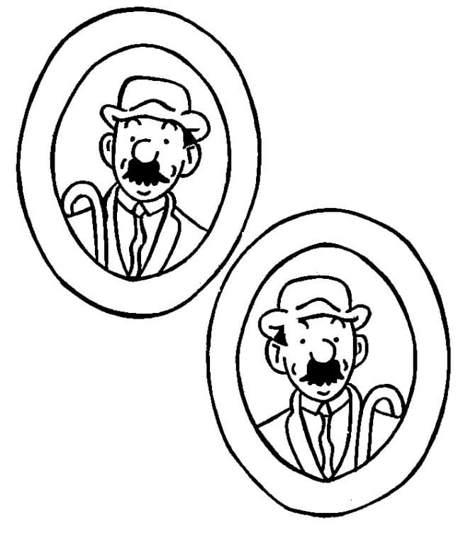 Dibujo gratuito Tintin #185955 de la coleccion Dibujos Animados y Series Animadas para imprimir