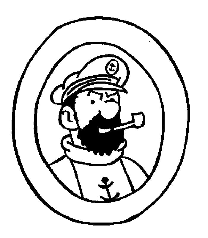 Dibujo gratuito Tintin #185975 de la coleccion Dibujos Animados y Series Animadas para imprimir