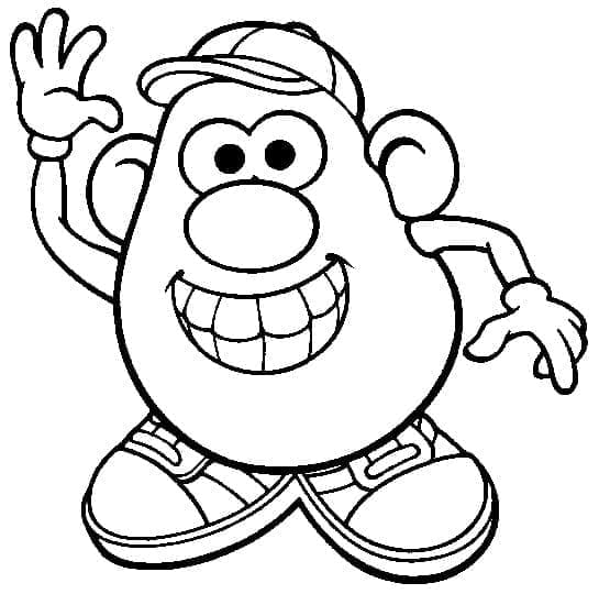 Dibujo para colorear: Toy Story: Mister Potato Head (Dibujos Animados y Series Animadas) #205251 - Dibujos para Colorear e Imprimir Gratis