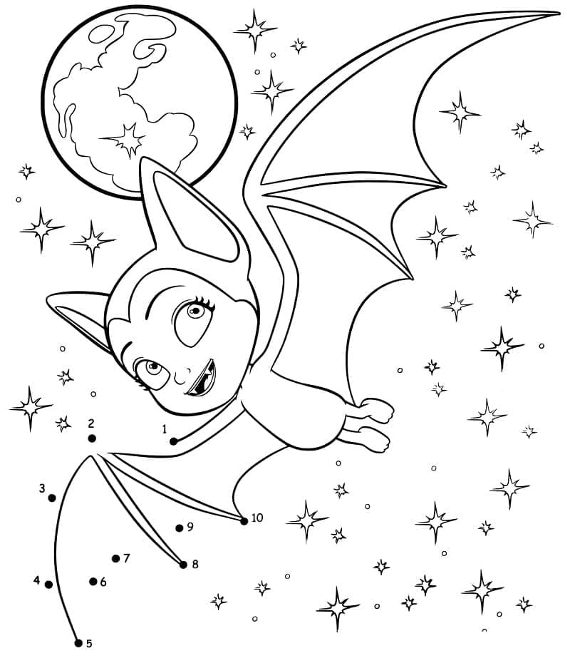Dibujo gratuito Vampirina #198610 de la coleccion Dibujos Animados y Series Animadas para imprimir