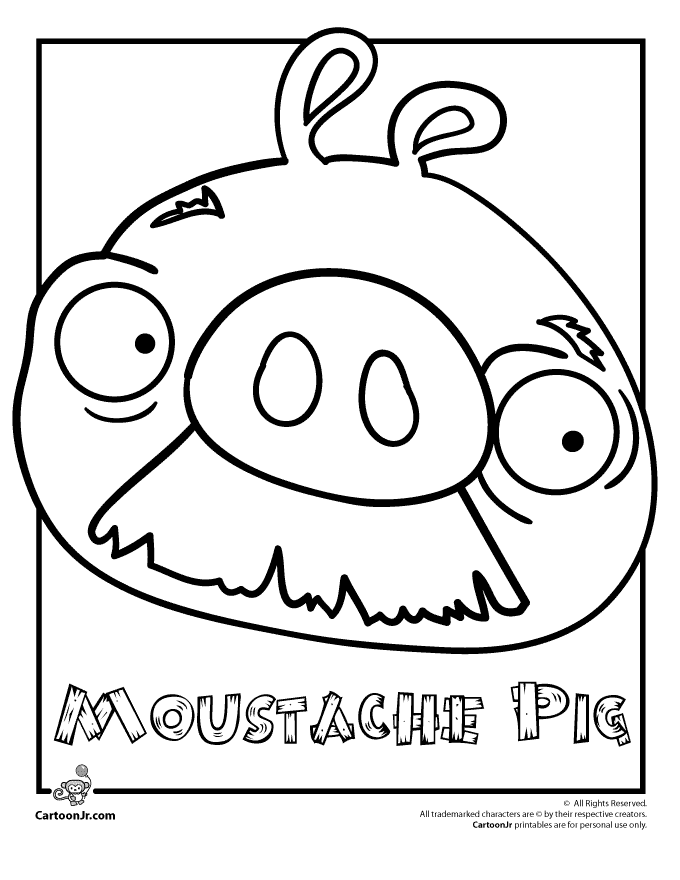 Dibujo para colorear: Angry Birds (Dibujos animados) #25019 - Dibujos para Colorear e Imprimir Gratis