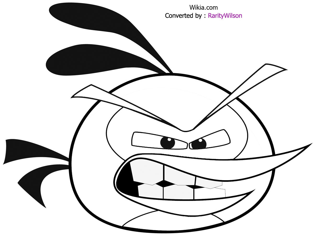 Dibujo para colorear: Angry Birds (Dibujos animados) #25032 - Dibujos para Colorear e Imprimir Gratis