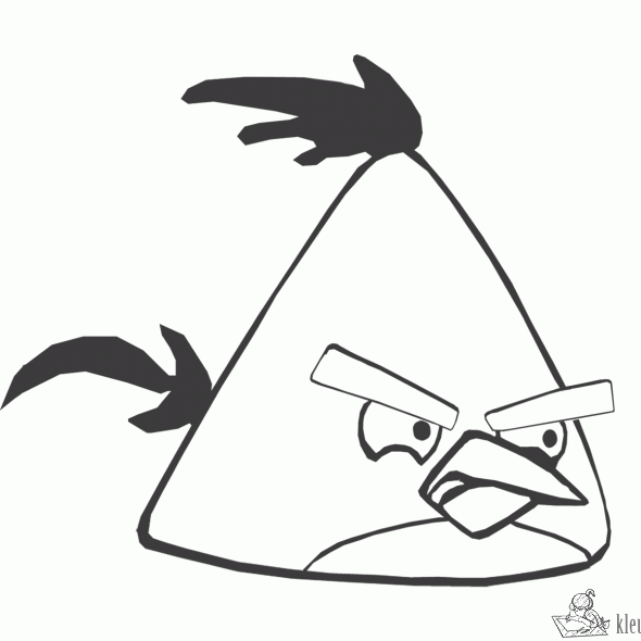 Dibujo para colorear: Angry Birds (Dibujos animados) #25043 - Dibujos para Colorear e Imprimir Gratis