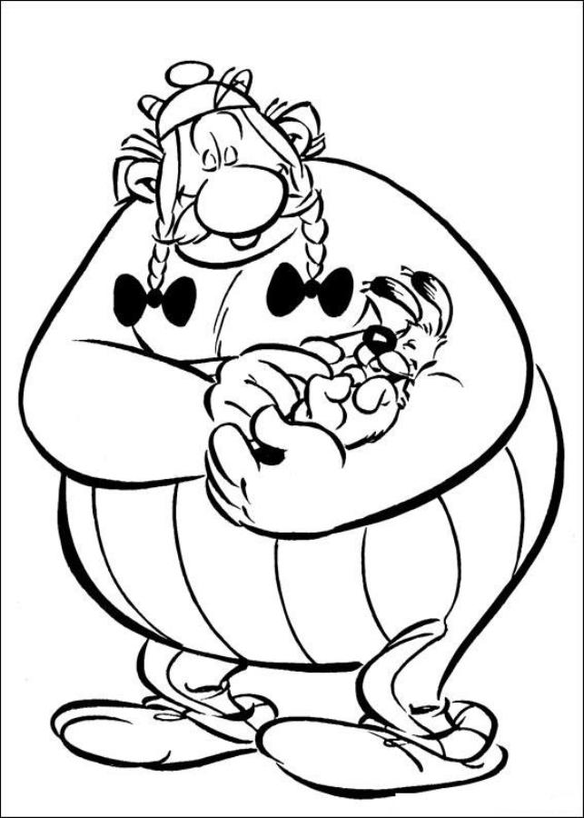 Dibujo para colorear: Asterix and Obelix (Dibujos animados) #24383 - Dibujos para Colorear e Imprimir Gratis