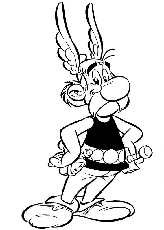 Dibujo para colorear: Asterix and Obelix (Dibujos animados) #24451 - Dibujos para Colorear e Imprimir Gratis