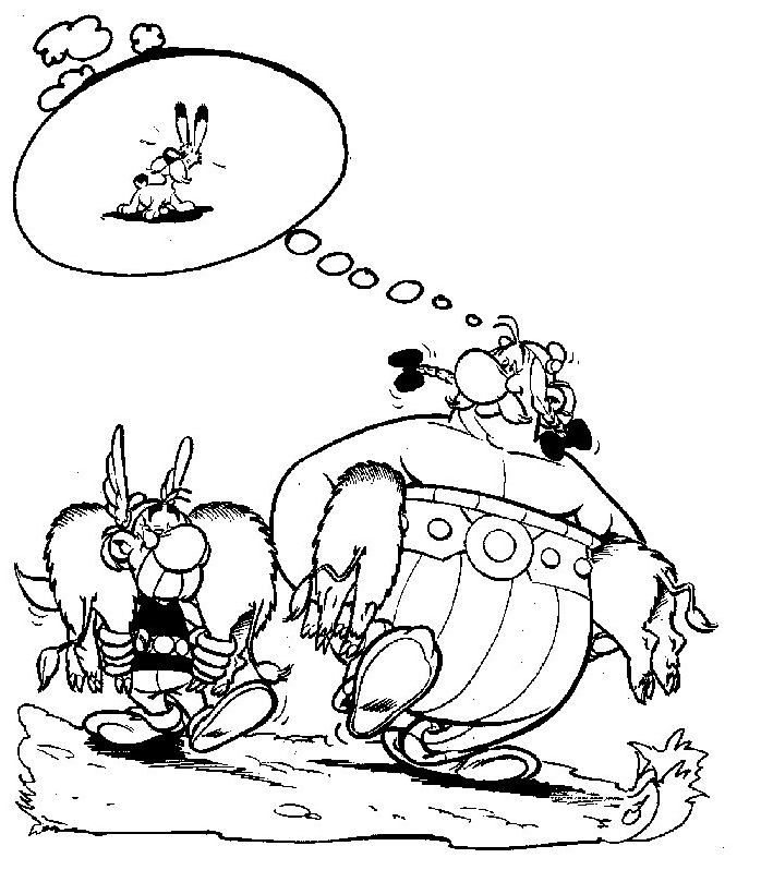 Dibujo para colorear: Asterix and Obelix (Dibujos animados) #24454 - Dibujos para Colorear e Imprimir Gratis