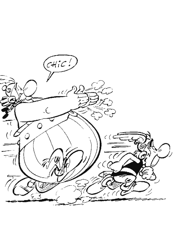 Dibujo para colorear: Asterix and Obelix (Dibujos animados) #24456 - Dibujos para Colorear e Imprimir Gratis