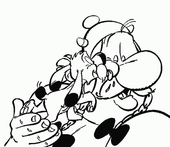 Dibujo para colorear: Asterix and Obelix (Dibujos animados) #24489 - Dibujos para Colorear e Imprimir Gratis