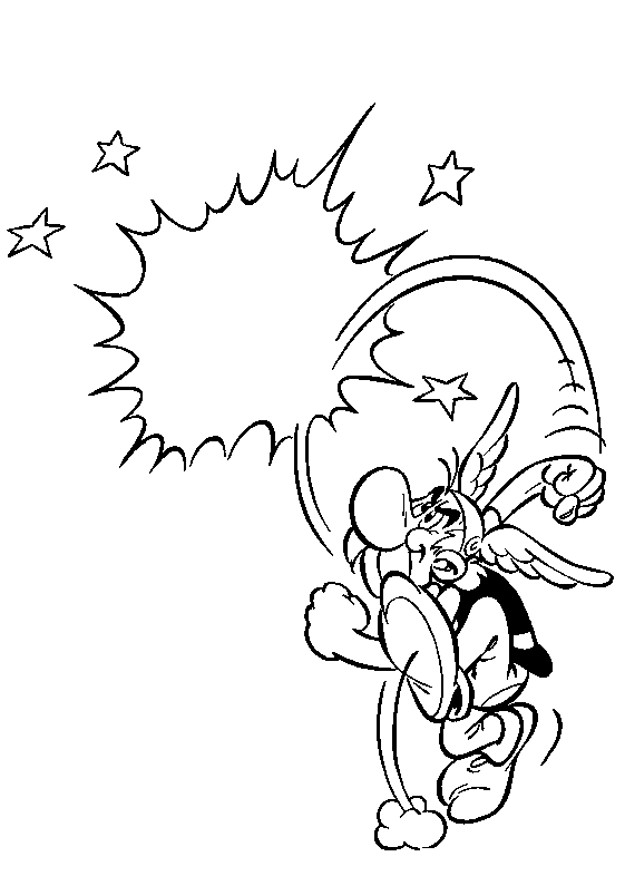 Dibujo para colorear: Asterix and Obelix (Dibujos animados) #24491 - Dibujos para Colorear e Imprimir Gratis