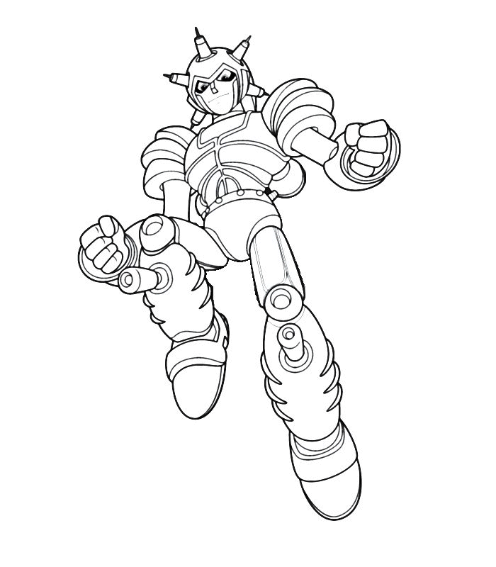 Dibujo para colorear: Astroboy (Dibujos animados) #45365 - Dibujos para Colorear e Imprimir Gratis