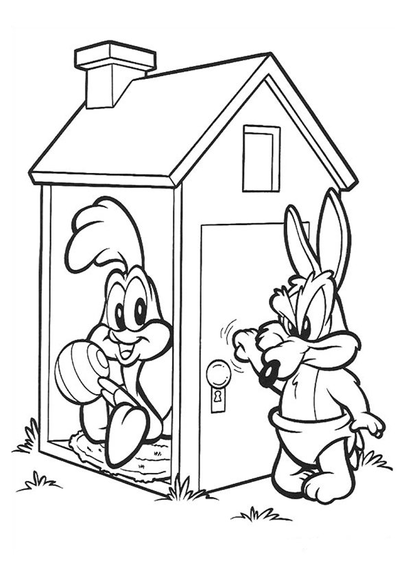 Dibujo para colorear: Baby Looney Tunes (Dibujos animados) #26539 - Dibujos para Colorear e Imprimir Gratis